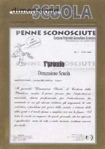 Il primo premio vinto al concorso nazionale "Penne sconosciute" nel novembre 2000.